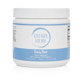 Collagen For Her – bouteille marine, soutien potentiel à la peau et aux cheveux.