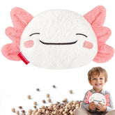 Comfheat Axolotl chauffe au micro-ondes pour un apaisement rapide.
