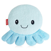 Comfheat Octopus, peluche chauffante, chaleur rapide pour un confort ciblé.