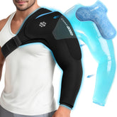 ComfiTECH pack glace double: refroidissement prolonge pour épaule et bras.