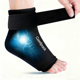 Comfpack bandeau glace cheville 360: soulagement ciblé pour cheville et plante.