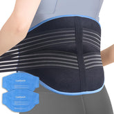 Comfpack dos-wrap-glace: maintien ciblé pour soulagement après effort.