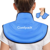 Comfpack gel pack pour le cou et l'épaule, soulagement ciblé et réutilisable.