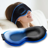 Comfpack masque oculaire gel 3D en froid, pour réduire les poches et favoriser la détente.