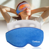 Masque Comfpack Yeux amovible et lavable pour une hygiène durable.