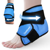 Comfpack talon avec gel froid pour relief ciblé du talon et plantaire.