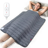 Coussin chauffant infrarouge grand format Comfytemp vue d ensemble offrant couverture complète