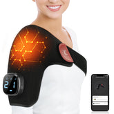 Comfytemp épaule sans fil montre le confort et la chaleur douce pour l'épaule.