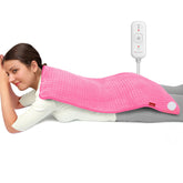 Coussin Comfytemp XXL couvrant le dos et les épaules pour un confort enveloppant.