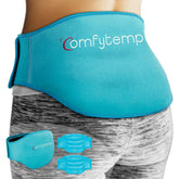 Comfytemp pack gel dos: deux packs pour thérapie chaude et froide du dos.