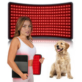 Comfytemp couverture lumineuse sur le dos, détente musculaire potentielle.