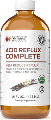 Complete Natural Products acid-reflux-liquide – Bouteille 16oz et absorption rapide idéale.