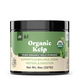 Complete Natural Products Poudre kelp bio dans son pot, source potentielle d’iode.