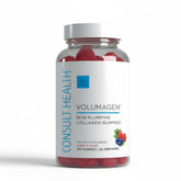 Consult Health Volumagen – bouteille sur table, pratique pour routine peau et cheveux.