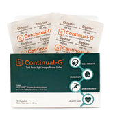 Bouteille CONTINUAL - G Glyteine 400 mg avec capsules visibles, soutien antioxydant potentiel.