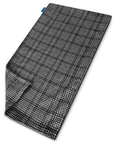 CooCoCo housse carreaux vue avant, protection durable du coussin chauffant.
