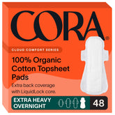 Cora protections nocturnes avec surface coton organique, douceur et sécurité.