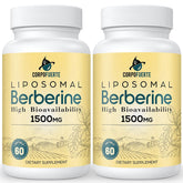 Corpofuerte berberine liposomale dans une bouteille, absorption potentielle et énergie quotidienne