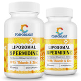 CORPORALIGHT capsule souple Spermidine en bouteille, prise quotidienne pratique.