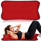 Cosnyu tapis lumière rouge avec couverture corporelle large pour le dos