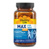 Country Life Max Hommes énergie quotidienne grâce à la formule multivitamines sans fer