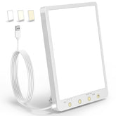 Covozon lampe-therapie-10000-lux: lumière solaire simulée pour un réveil plus frais.