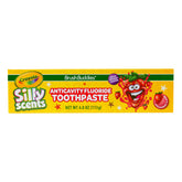 Dentifrice Crayola Brush Buddies pour enfants, goût fraise, routine agréable.