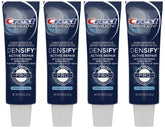 Dentifrice Crest Densify Pro-Health, pack de 4 tubes, format voyage pratique.