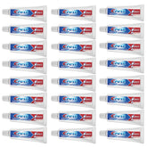 Dentifrice Crest Cavité Regular, format voyage, pack de 24, pratique pour déplacements quotidiens.