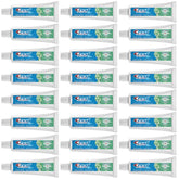 Dentifrice Crest menthe en tube pour haleine fraîche durable.