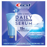 Crest Emulsions montre le kit complet prêt à l’emploi pour le blanchiment.