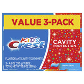 Dentifrice Crest Kids avec emballage varié pour enfants