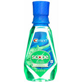Crest Scope Classic Original – bouteille de rinçage buccal offrant fraîcheur durable.