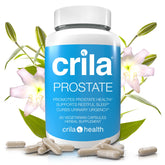 CRILA Prostate: bouteille montrant la formule naturelle pour confort urinaire