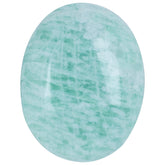 Crocon amazonite, pierre palmaire 50 mm prête pour le rituel d'équilibre.