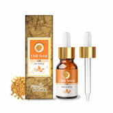 Huile Crysalis, bouteille de graines de piment prête pour les soins.