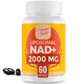 Cuerpo Sano NAD liposomale: bouteille illustrant l'énergie cellulaire soutenue.
