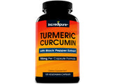 Curcumin Incredipure – bouteille de curcuma à dosage élevé pour un soutien potentiel