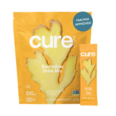 Cure Hydration gingembre-curcuma pochette pratique, hydratation rapide avant l'entraînement.