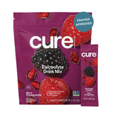 Cure Hydration sachet baie grenade, hydratation sans sucre ajouté et goût fruité.