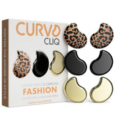 CURVD Cliq couvre-metallique pour un look élégant lors d'événements.
