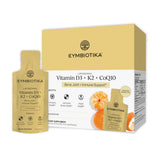 CYMBIOTIKA dosettes liposomales D3 K2 CoQ10 pour absorption optimisée.