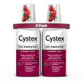 Bouteille Cystex pack de deux prête à l’emploi pour votre routine urinaire.