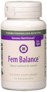 D'Adamo Fembalance bouteille gélules, soutien nutritionnel féminin pour le quotidien