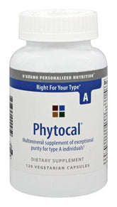 Phytocal A par D'Adamo, bouteille, soutien quotidien pour le bien-être général.