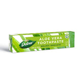 Dabur Pâte dentifrice Aloé Vera 100 ml, tube prêt au brossage quotidien.