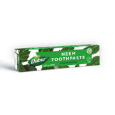 Dabur Dentifrice Herbal pack-shot montrant l'emballage et une fraîcheur naturelle.