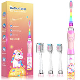 Brosse DADA-TECH pour enfants avec licorne rose, douceur et hygiène
