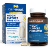 Daily Nouri Poids Soutien Probiotiques — bouteille illustrant la formule métabolisme potentiel