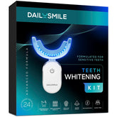 DailySmile kit-blanchiment-led-dents: aperçu du kit complet pour des résultats visibles à domicile.